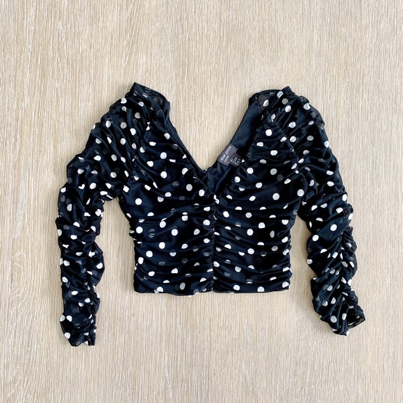 Free Press Ruched Crop Top - NWT - Picture 2 of 3